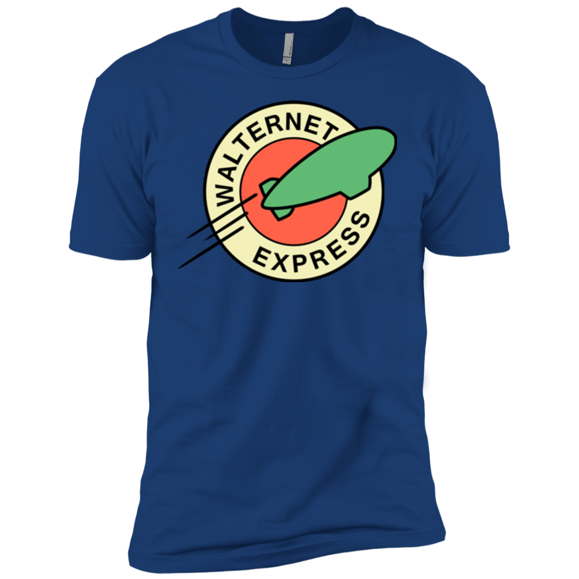 T-Shirts Royal / X-Small Walternet Express Men's Premium T-Shirt