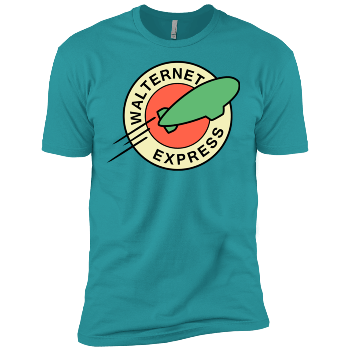 T-Shirts Tahiti Blue / X-Small Walternet Express Men's Premium T-Shirt