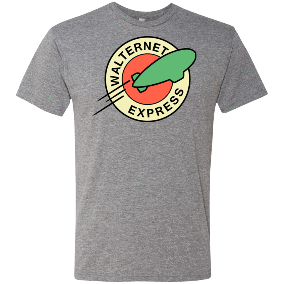 T-Shirts Premium Heather / Small Walternet Express Men's Triblend T-Shirt