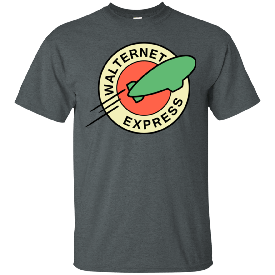 T-Shirts Dark Heather / Small Walternet Express T-Shirt