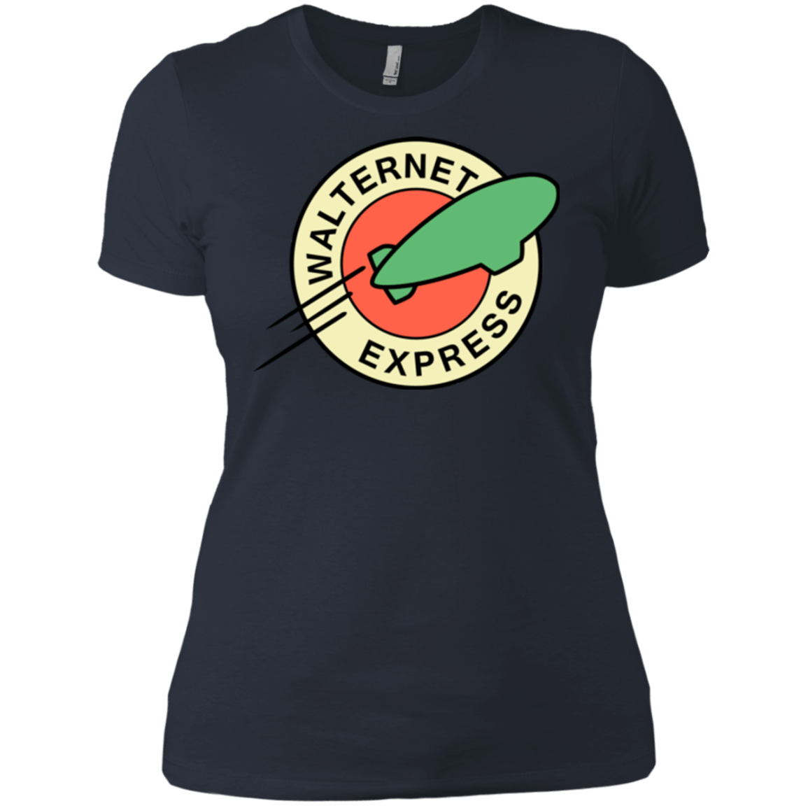 T-Shirts Indigo / X-Small Walternet Express Women's Premium T-Shirt