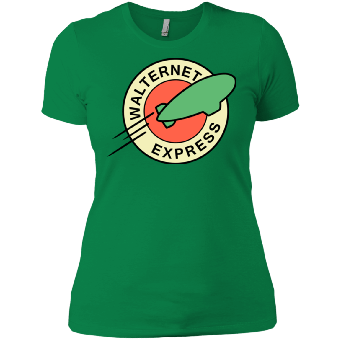 T-Shirts Kelly Green / X-Small Walternet Express Women's Premium T-Shirt