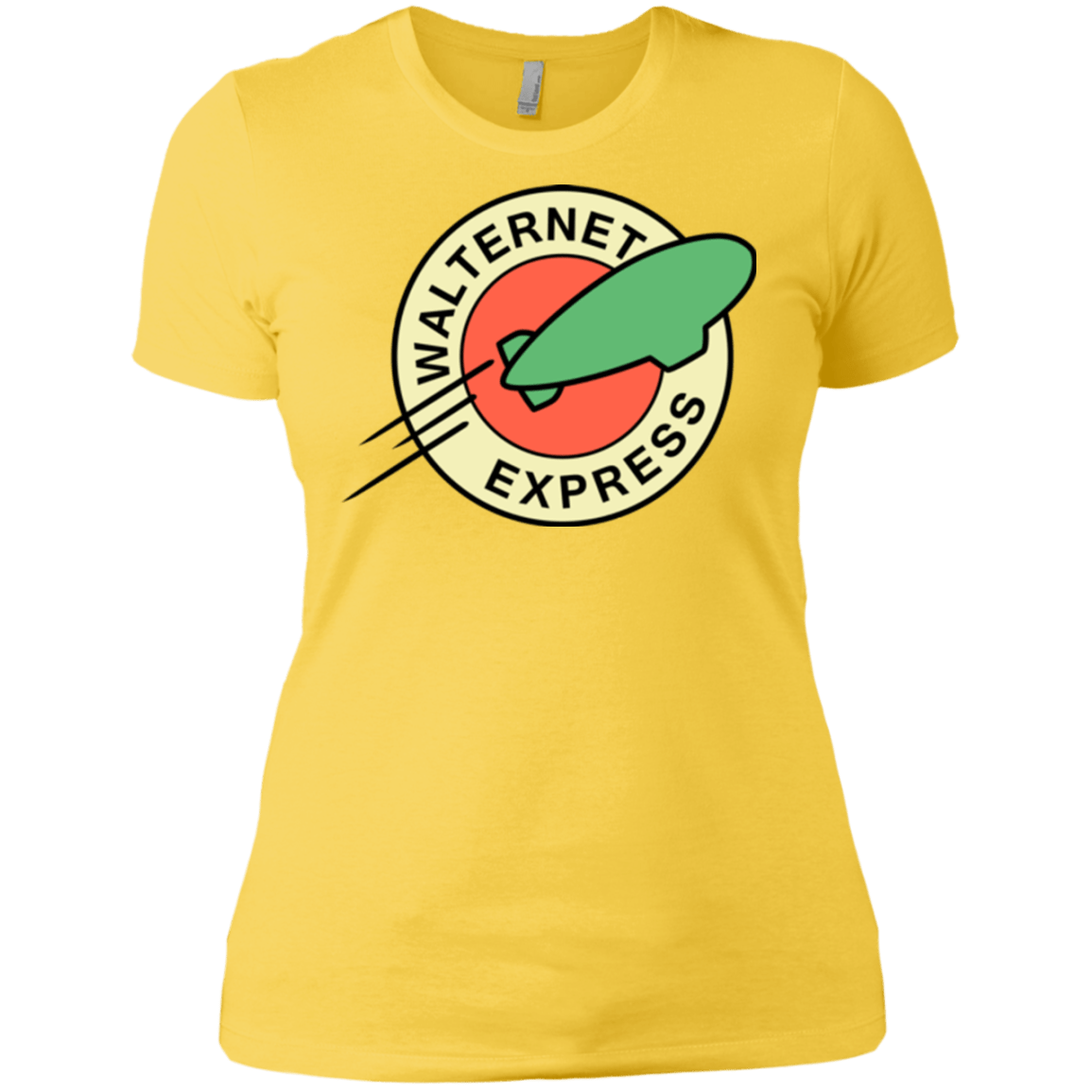 T-Shirts Vibrant Yellow / X-Small Walternet Express Women's Premium T-Shirt