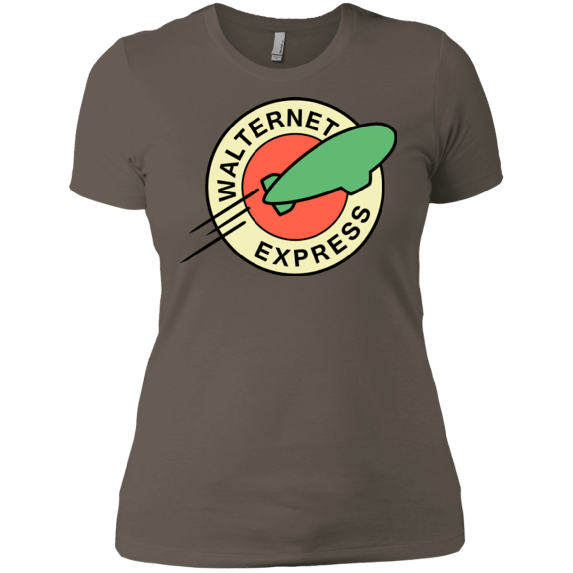 T-Shirts Warm Grey / X-Small Walternet Express Women's Premium T-Shirt