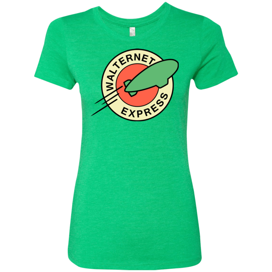 T-Shirts Envy / Small Walternet Express Women's Triblend T-Shirt