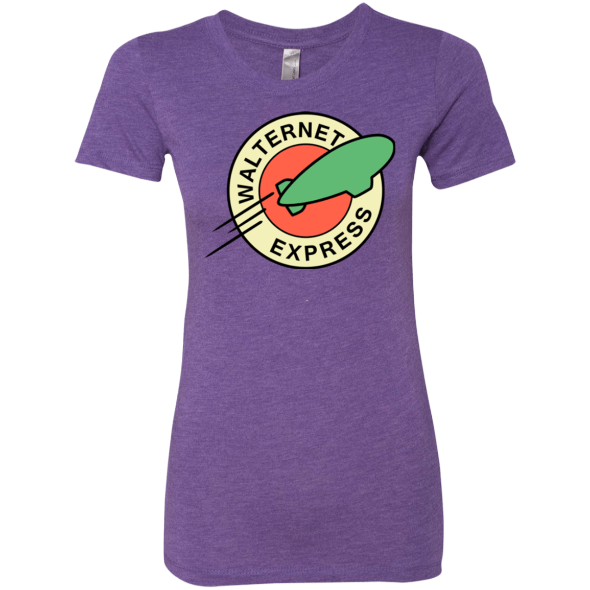 T-Shirts Purple Rush / Small Walternet Express Women's Triblend T-Shirt