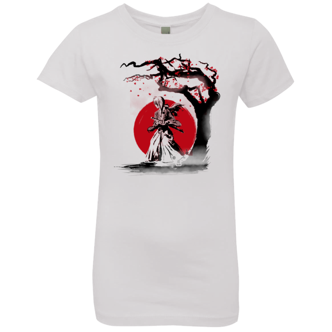 T-Shirts White / YXS wandering samurai Girls Premium T-Shirt