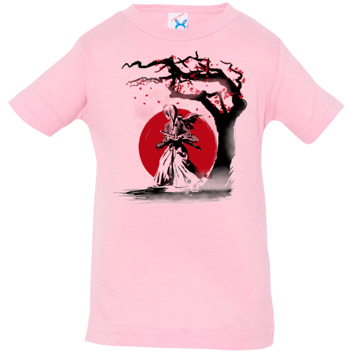 T-Shirts Pink / 6 Months wandering samurai Infant Premium T-Shirt