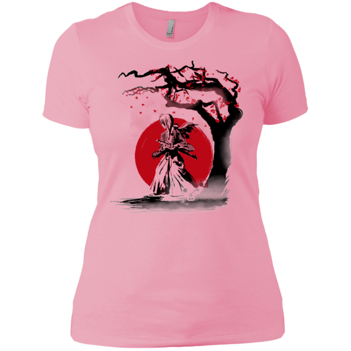 T-Shirts Light Pink / X-Small wandering samurai Women's Premium T-Shirt
