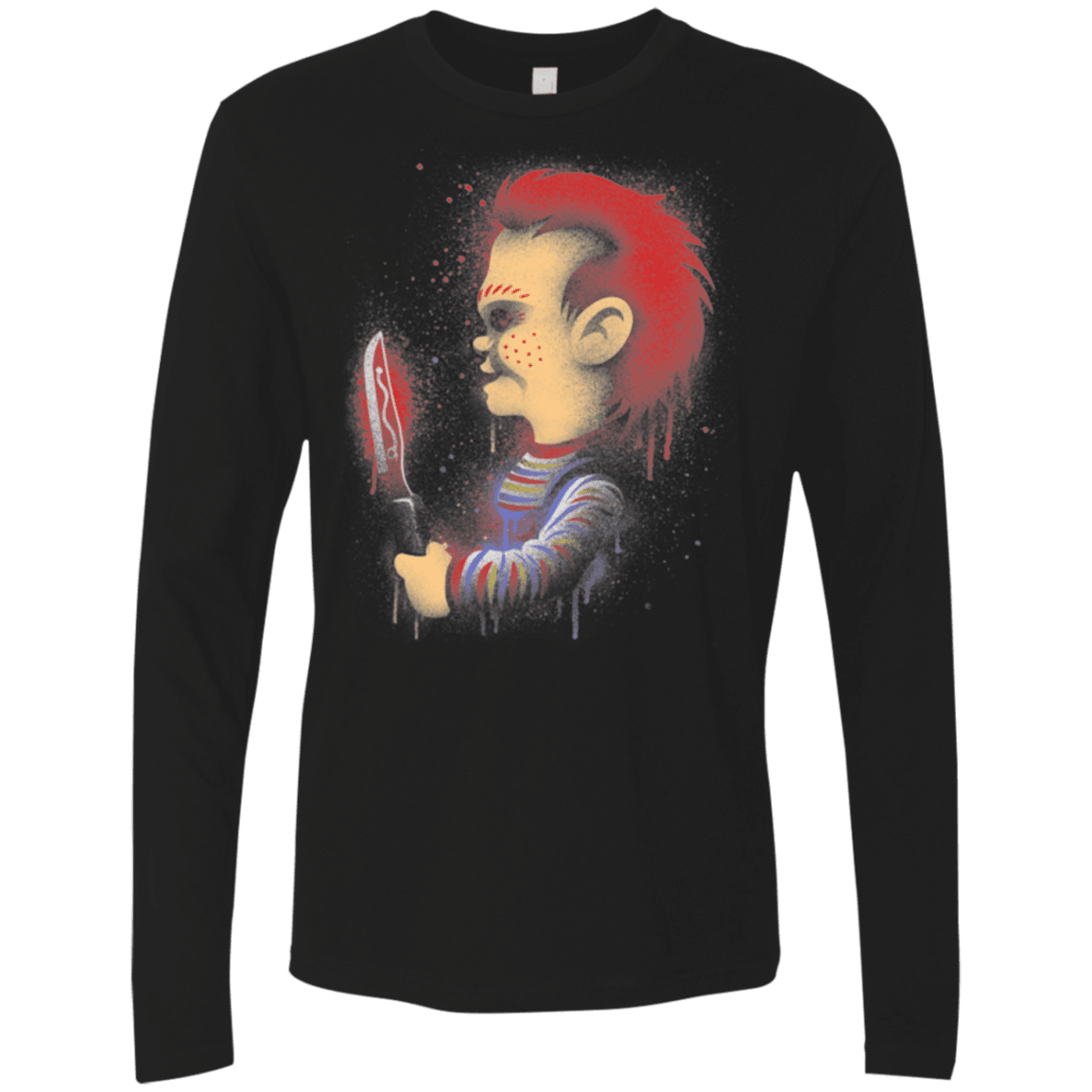 T-Shirts Black / Small Wanna play Men's Premium Long Sleeve