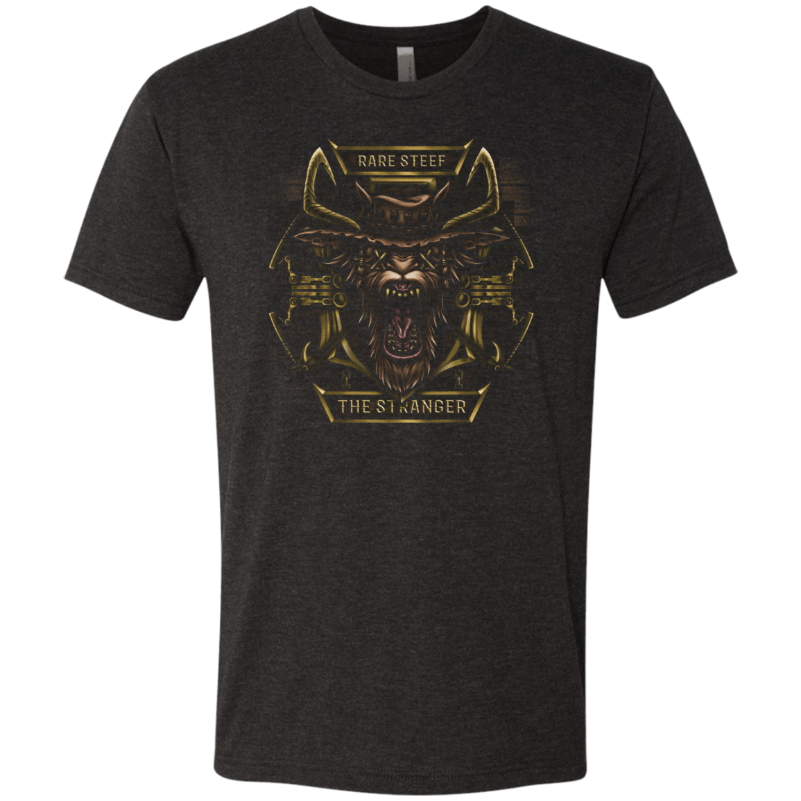 T-Shirts Vintage Black / Small Wanted Dead or Alive Men's Triblend T-Shirt