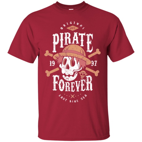 T-Shirts Cardinal / Small Wanted Pirate Forever T-Shirt