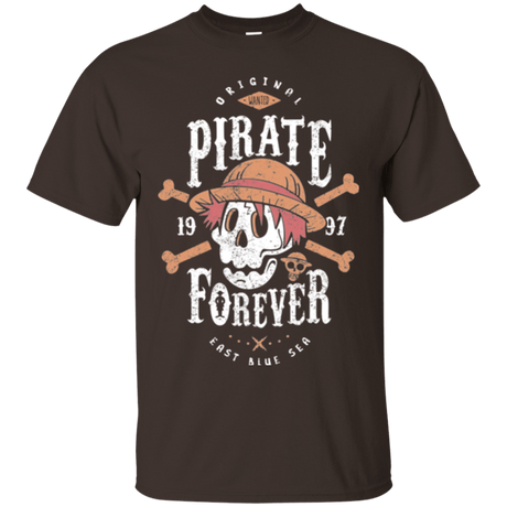 T-Shirts Dark Chocolate / Small Wanted Pirate Forever T-Shirt
