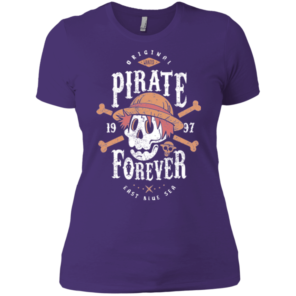 T-Shirts Purple / X-Small Wanted Pirate Forever Women's Premium T-Shirt