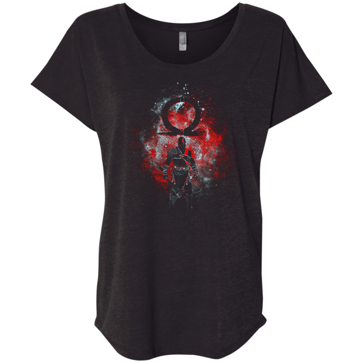 T-Shirts Vintage Black / X-Small WAR ART Triblend Dolman Sleeve