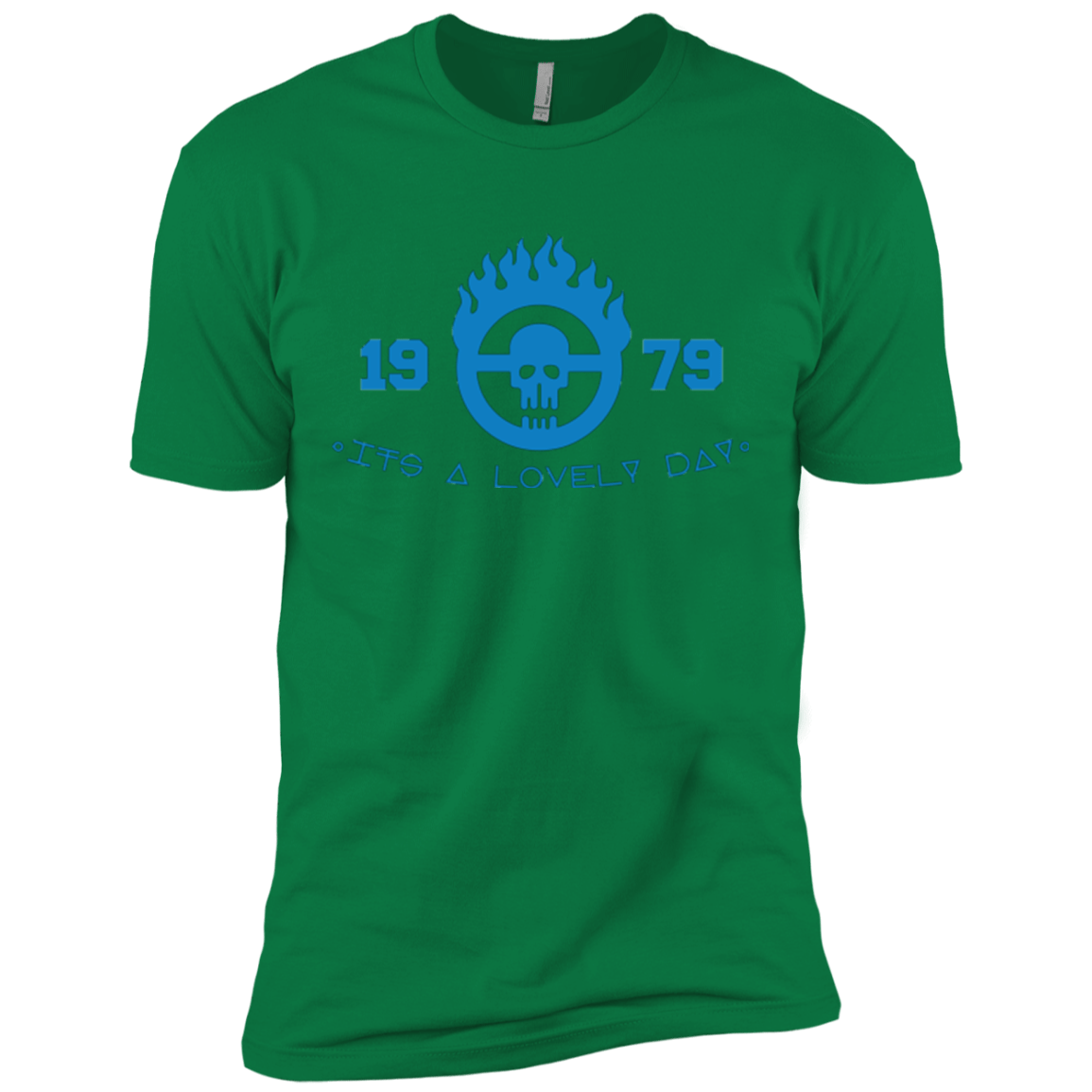 T-Shirts Kelly Green / X-Small War Boy Lovely Day Men's Premium T-Shirt