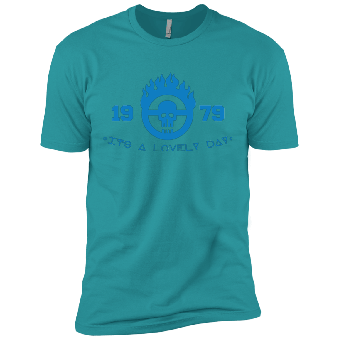 T-Shirts Tahiti Blue / X-Small War Boy Lovely Day Men's Premium T-Shirt