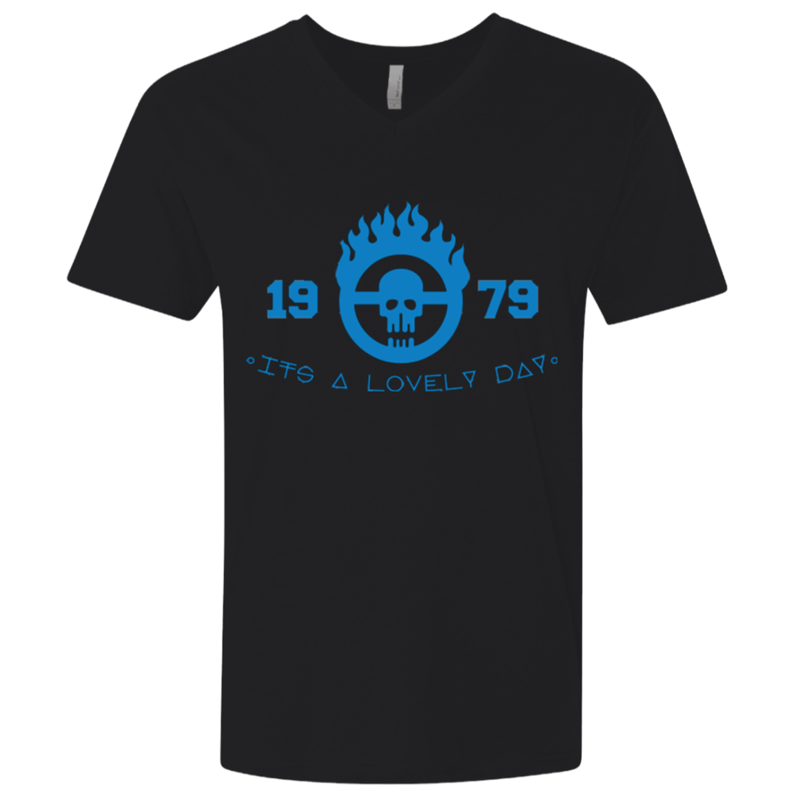 T-Shirts Black / X-Small War Boy Lovely Day Men's Premium V-Neck