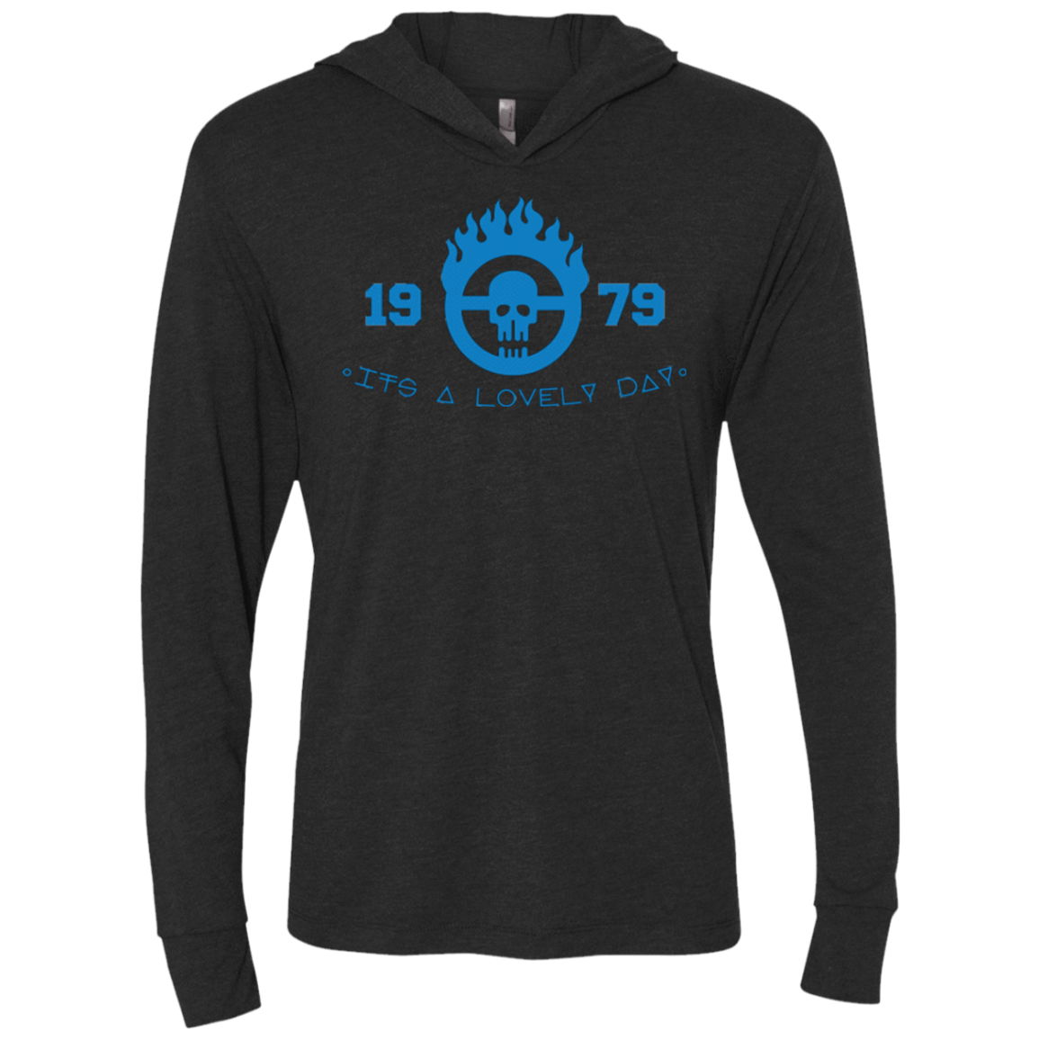 T-Shirts Vintage Black / X-Small War Boy Lovely Day Triblend Long Sleeve Hoodie Tee