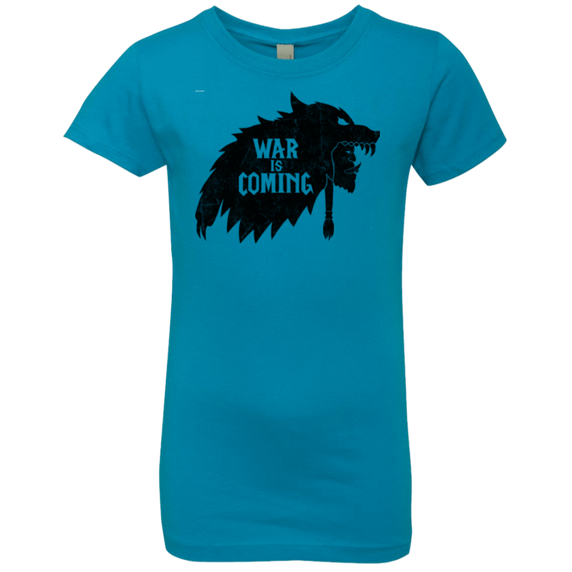 T-Shirts Turquoise / YXS War is Coming Girls Premium T-Shirt