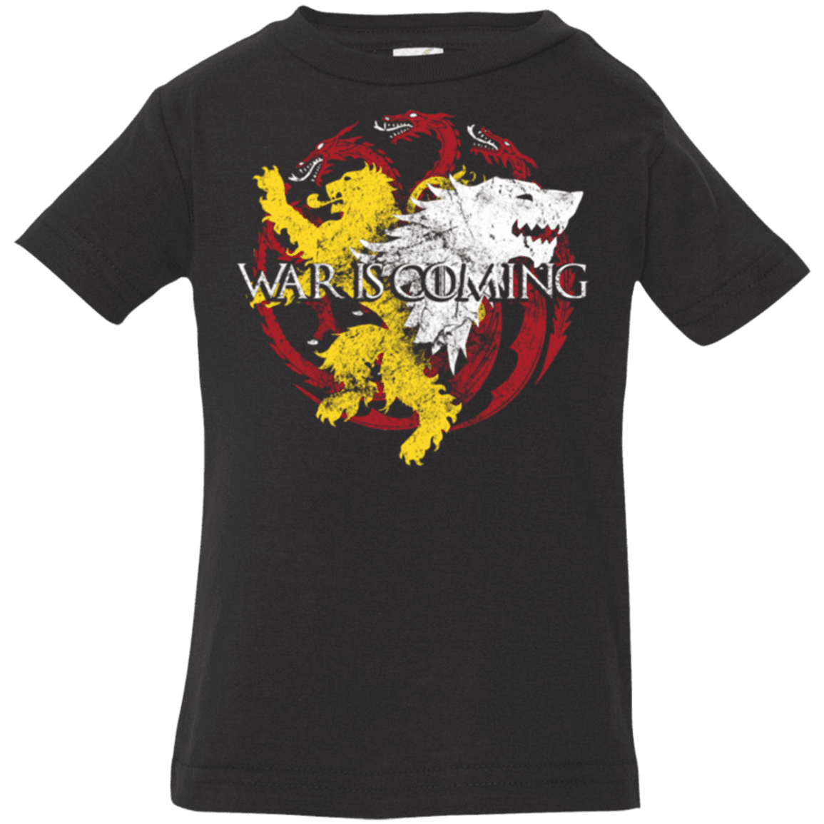 T-Shirts Black / 6 Months War is Coming Infant Premium T-Shirt
