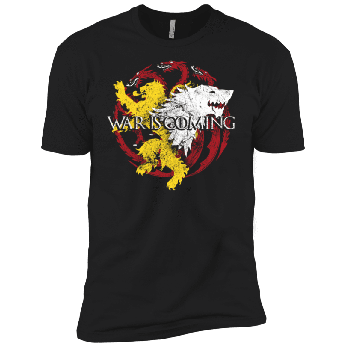 T-Shirts Black / X-Small War is Coming Men's Premium T-Shirt