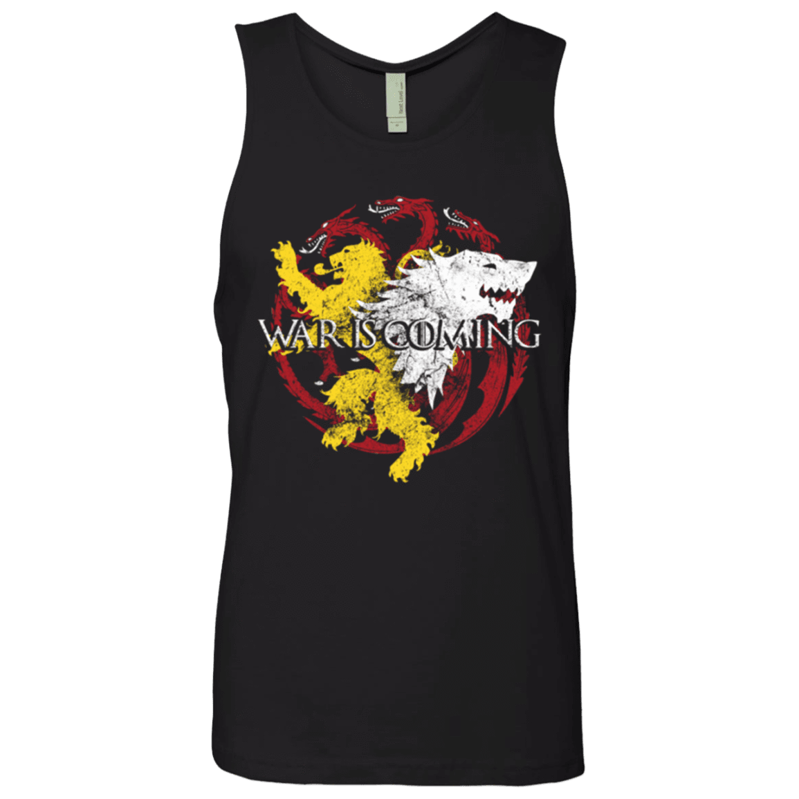 T-Shirts Black / Small War is Coming Men's Premium Tank Top