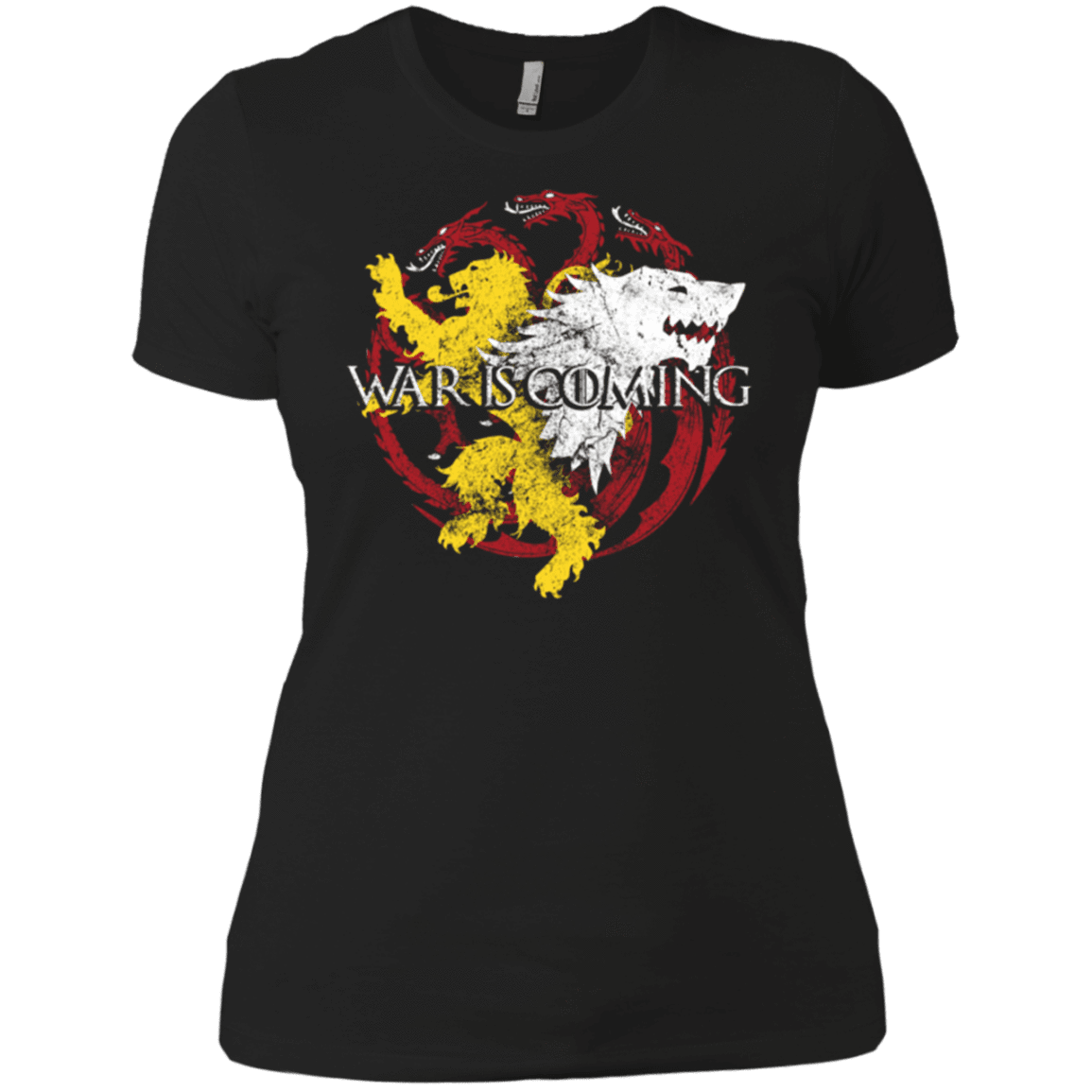 T-Shirts Black / X-Small War is Coming Women's Premium T-Shirt
