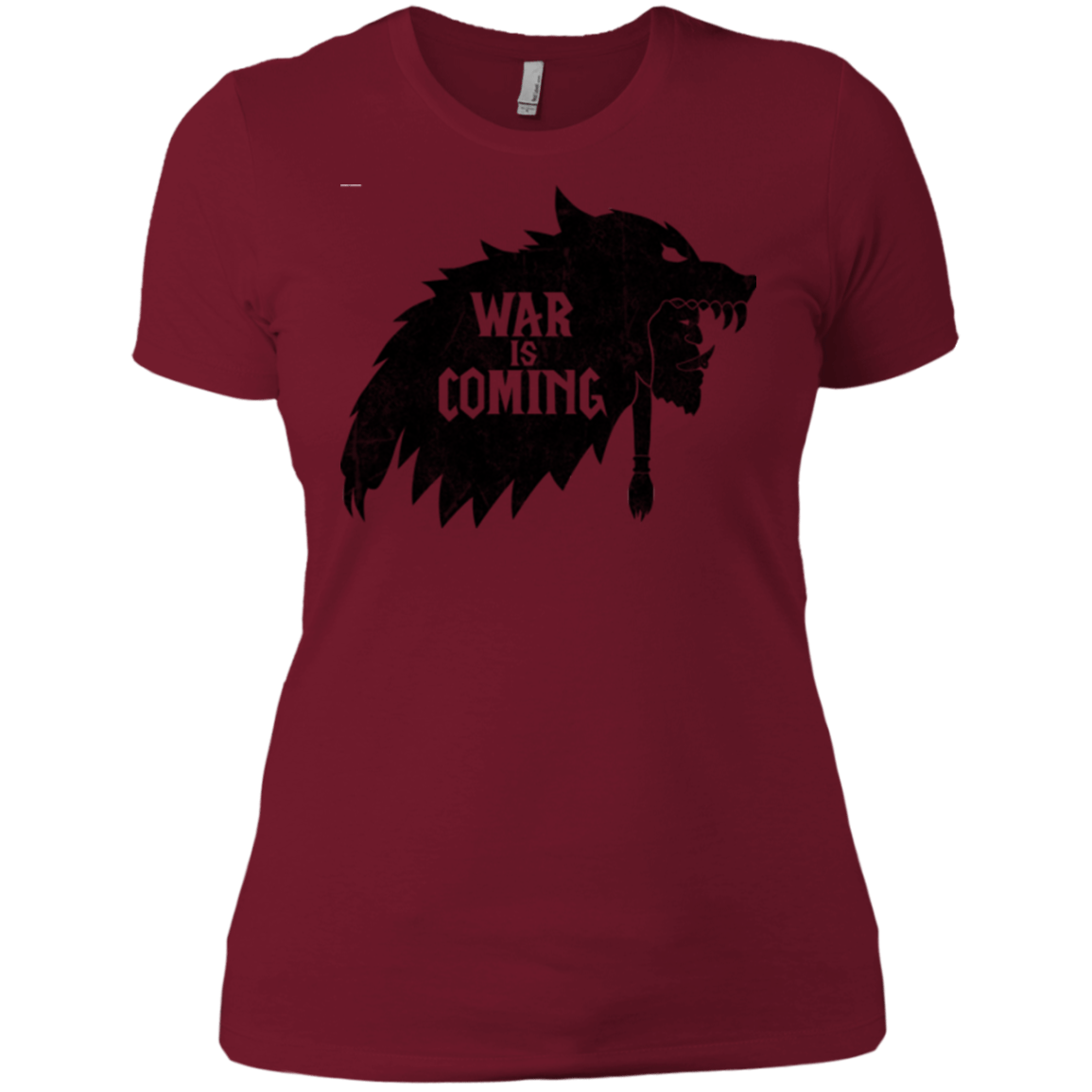 T-Shirts Scarlet / X-Small War is Coming Women's Premium T-Shirt