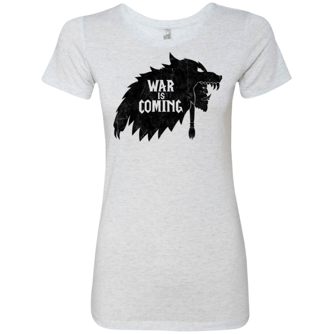 T-Shirts Heather White / S War is Coming Women's Triblend T-Shirt