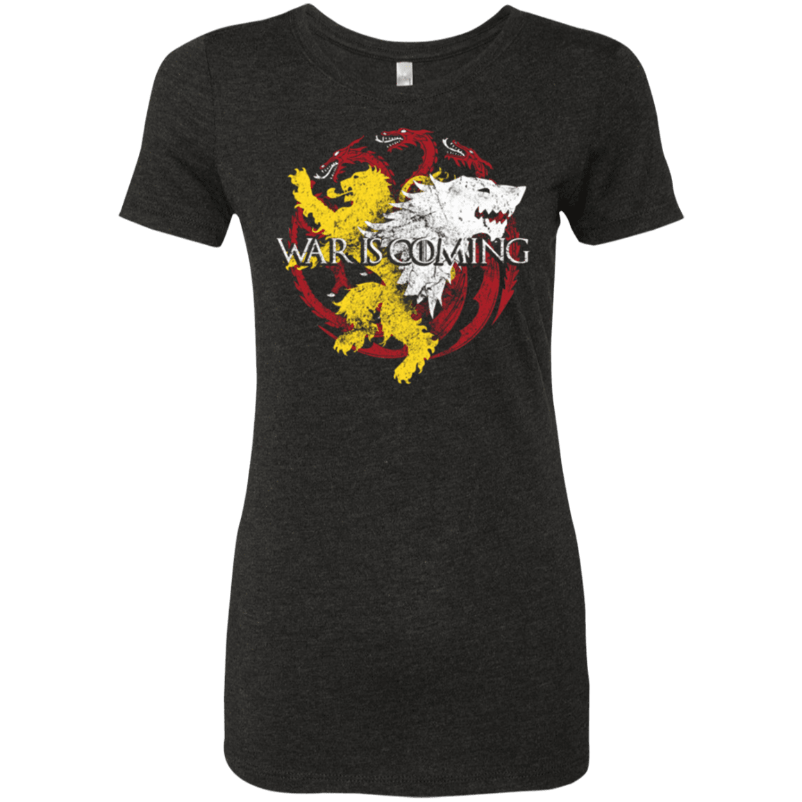 T-Shirts Vintage Black / Small War is Coming Women's Triblend T-Shirt