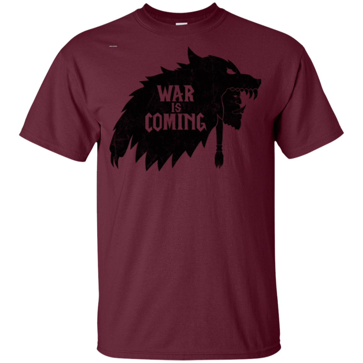 T-Shirts Maroon / YXS War is Coming Youth T-Shirt