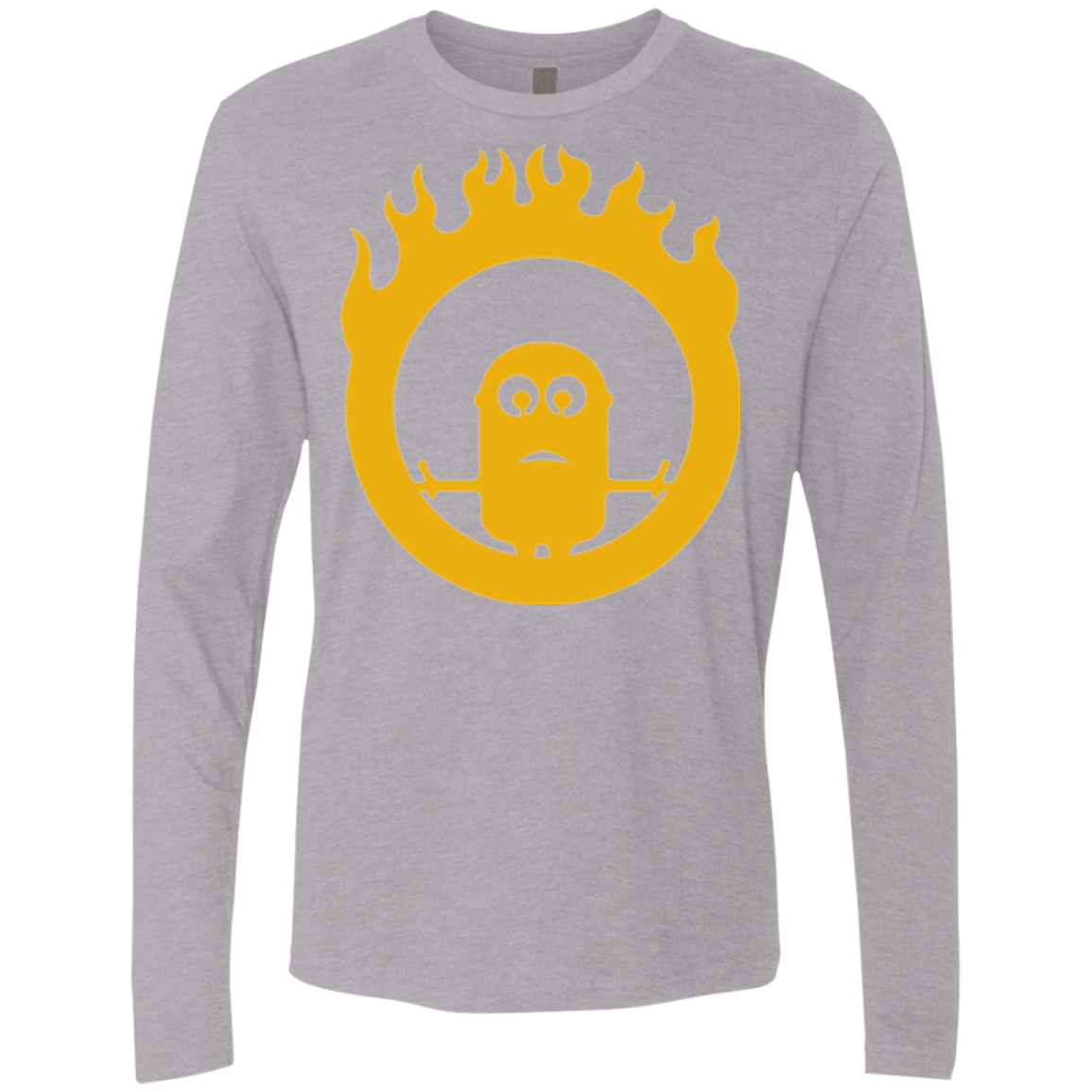 T-Shirts Heather Grey / Small War Minions Men's Premium Long Sleeve