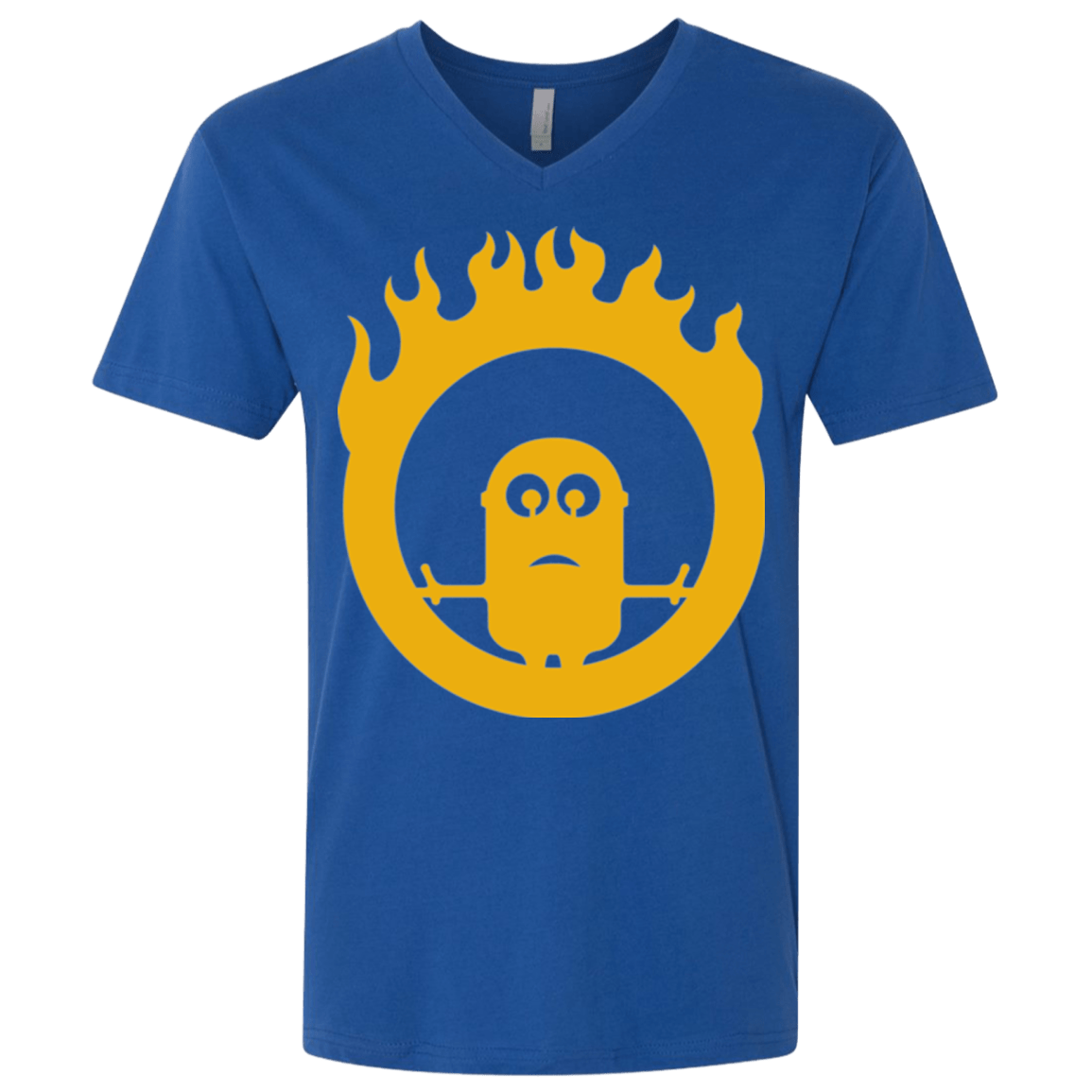 T-Shirts Royal / X-Small War Minions Men's Premium V-Neck