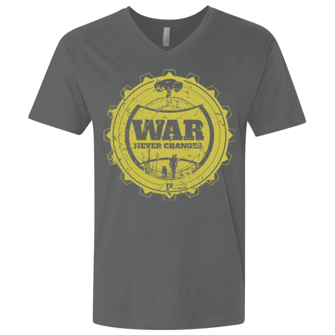 T-Shirts Heavy Metal / X-Small War never changes (2) Men's Premium V-Neck
