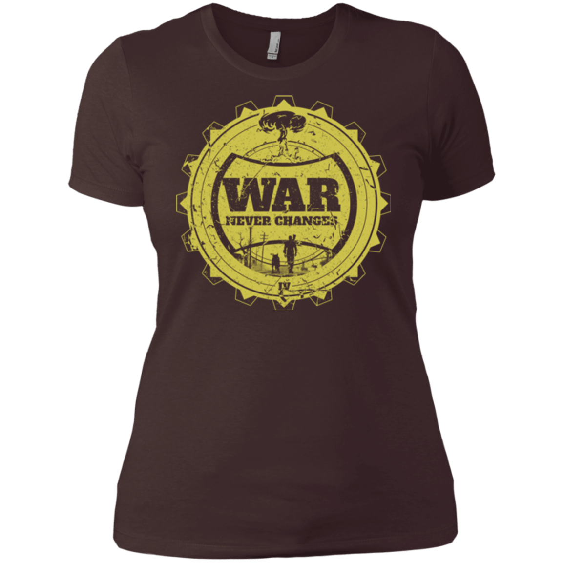 T-Shirts Dark Chocolate / X-Small War never changes (2) Women's Premium T-Shirt