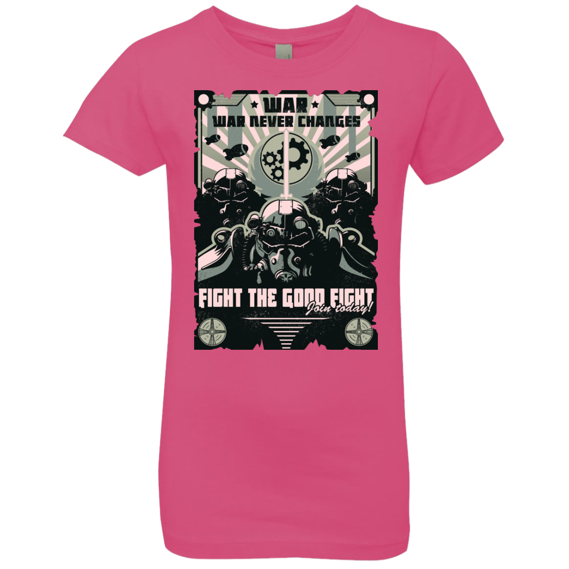 War Never Changes Girls Premium T-Shirt