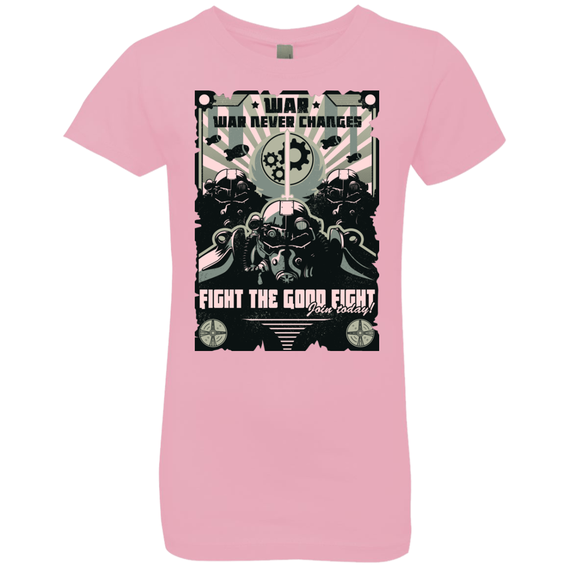T-Shirts Light Pink / YXS War Never Changes Girls Premium T-Shirt