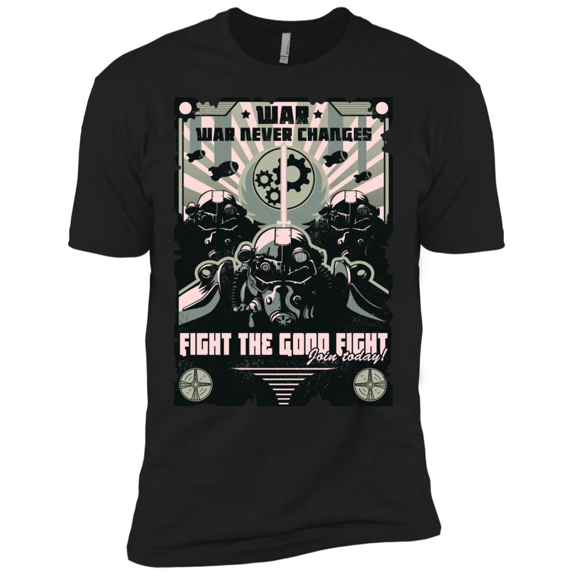 T-Shirts Black / X-Small War Never Changes Men's Premium T-Shirt