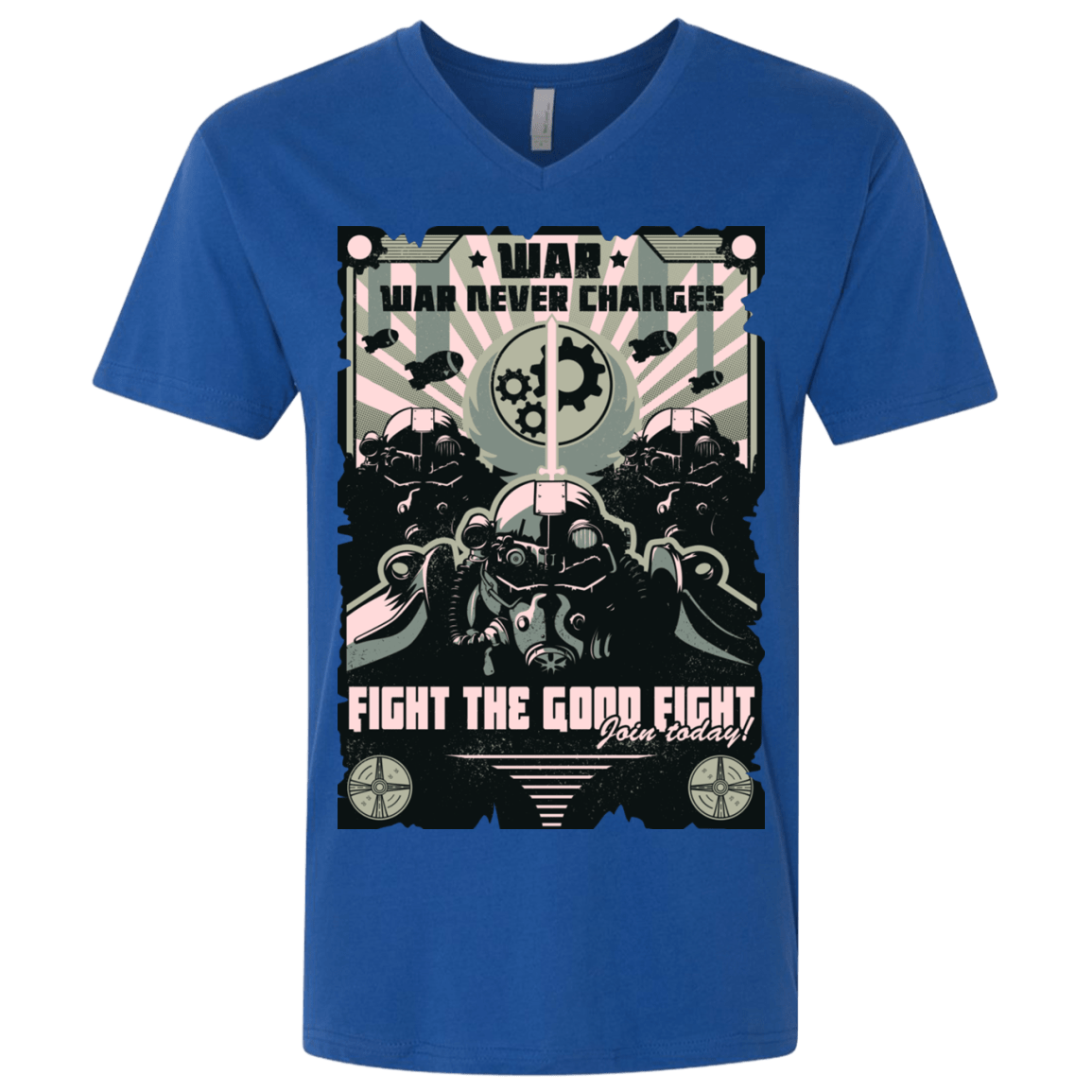 War Never Changes Men's Premium V-Neck