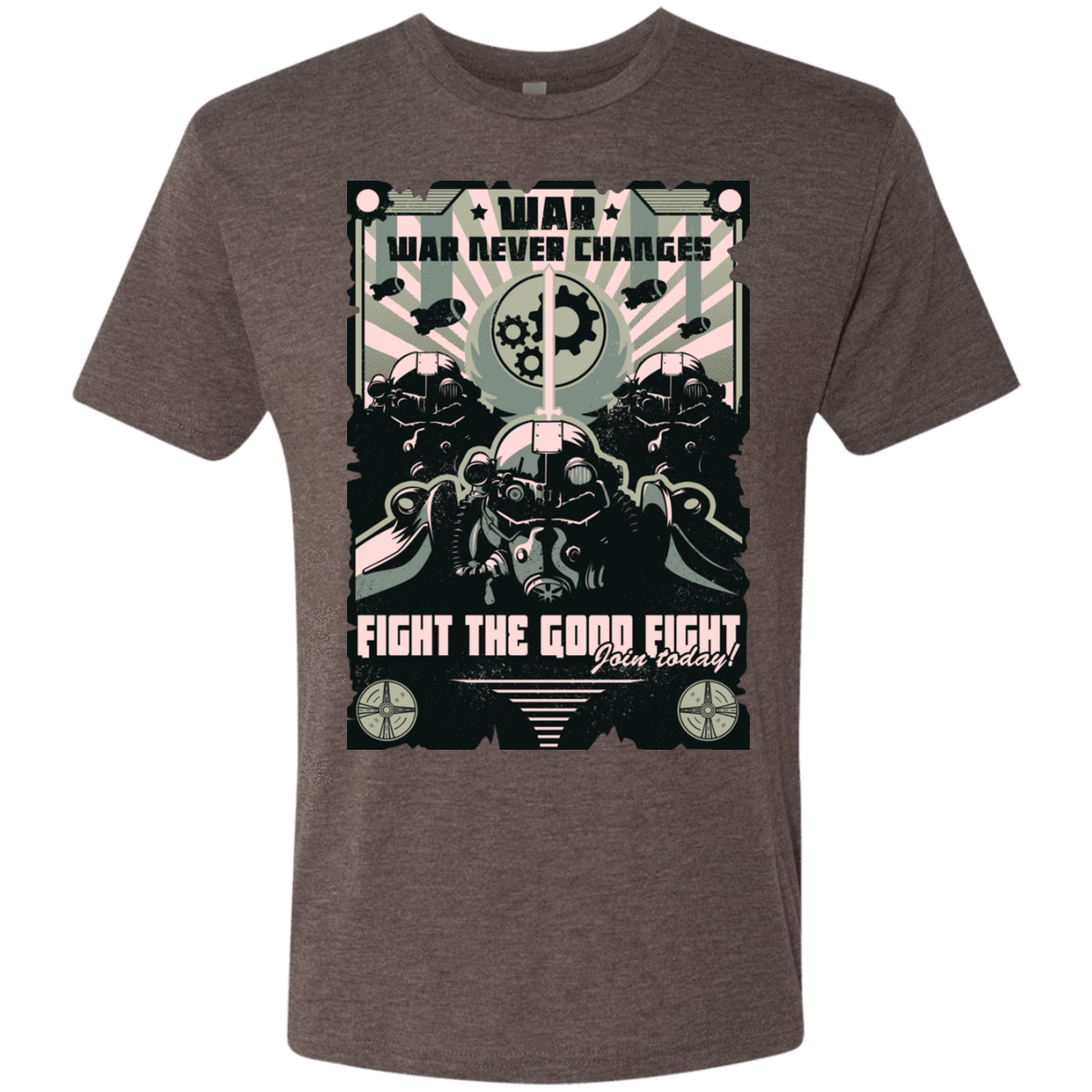 T-Shirts Macchiato / Small War Never Changes Men's Triblend T-Shirt