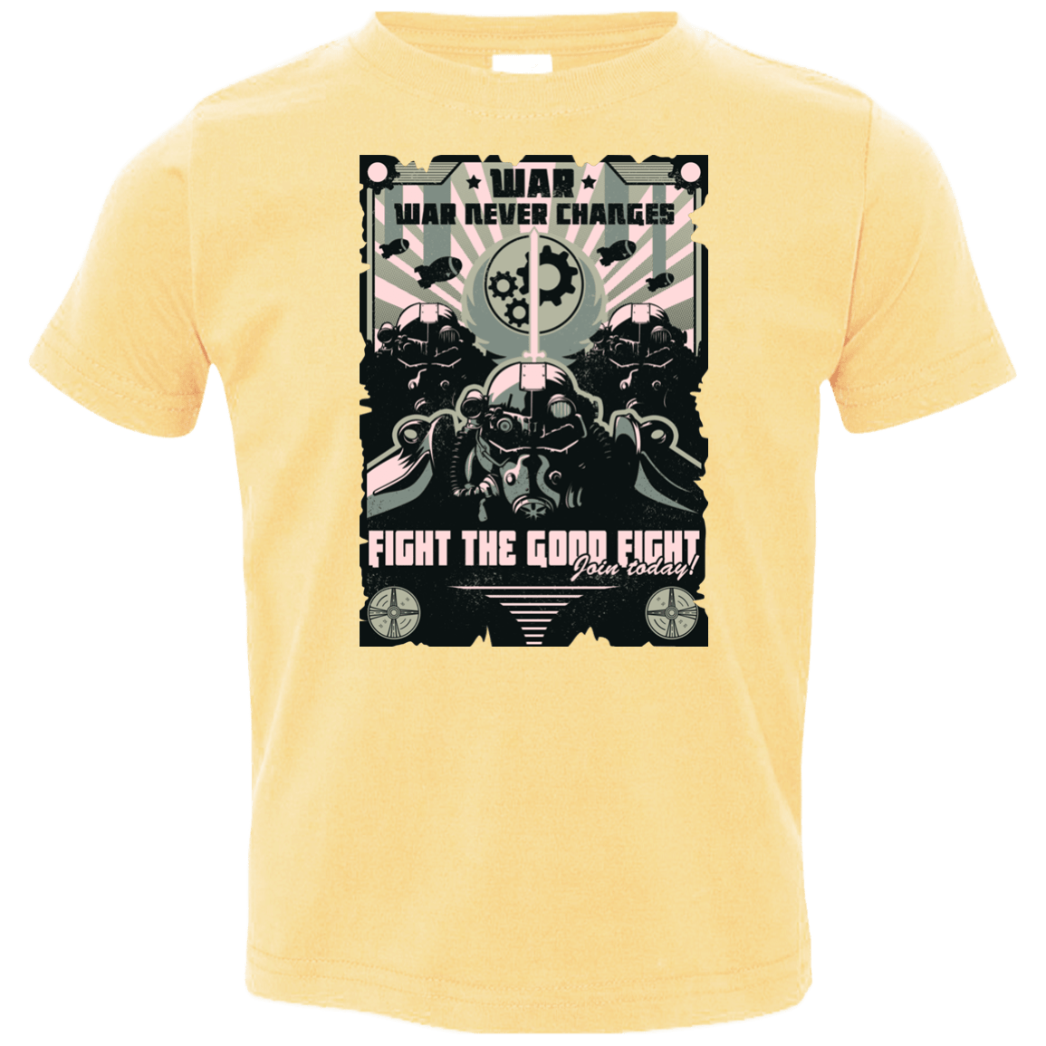 T-Shirts Butter / 2T War Never Changes Toddler Premium T-Shirt
