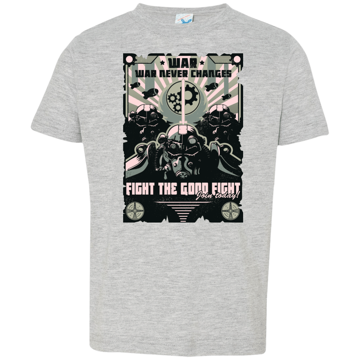 T-Shirts Heather / 2T War Never Changes Toddler Premium T-Shirt