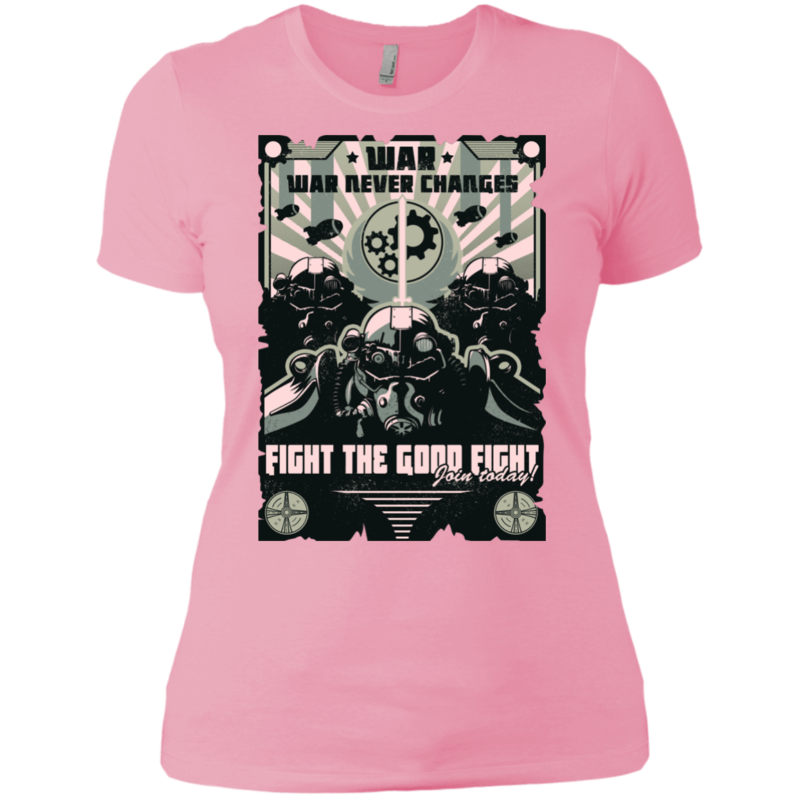T-Shirts Light Pink / X-Small War Never Changes Women's Premium T-Shirt