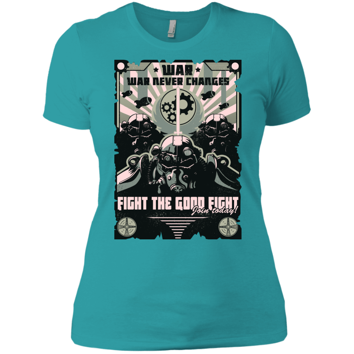 T-Shirts Tahiti Blue / X-Small War Never Changes Women's Premium T-Shirt