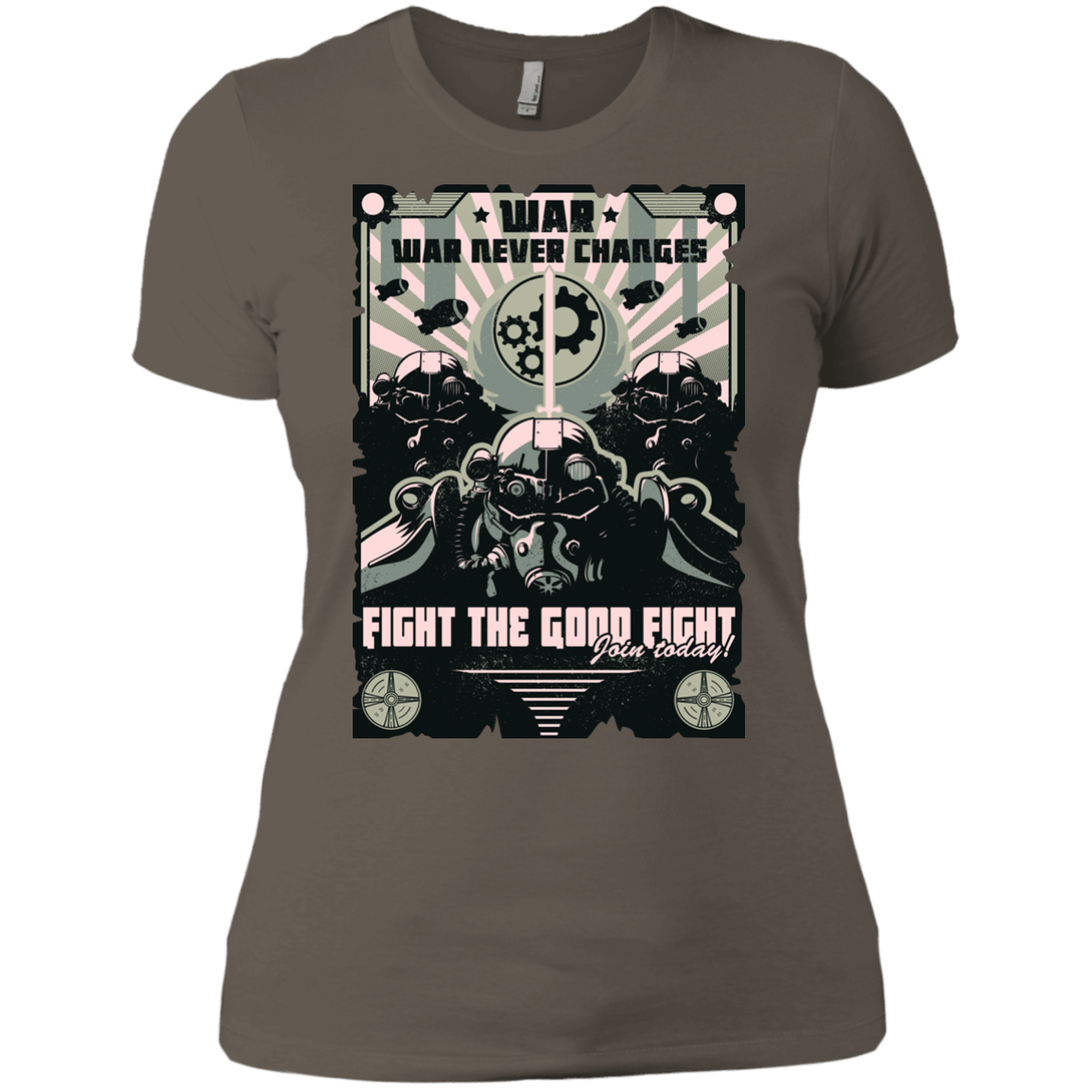 T-Shirts Warm Grey / X-Small War Never Changes Women's Premium T-Shirt