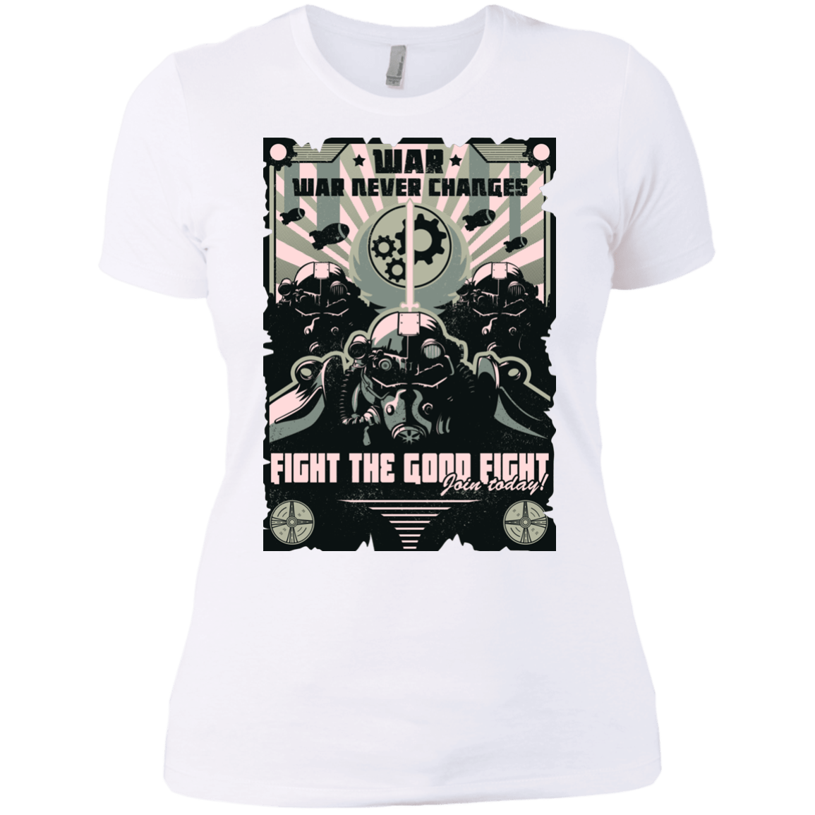 T-Shirts White / X-Small War Never Changes Women's Premium T-Shirt
