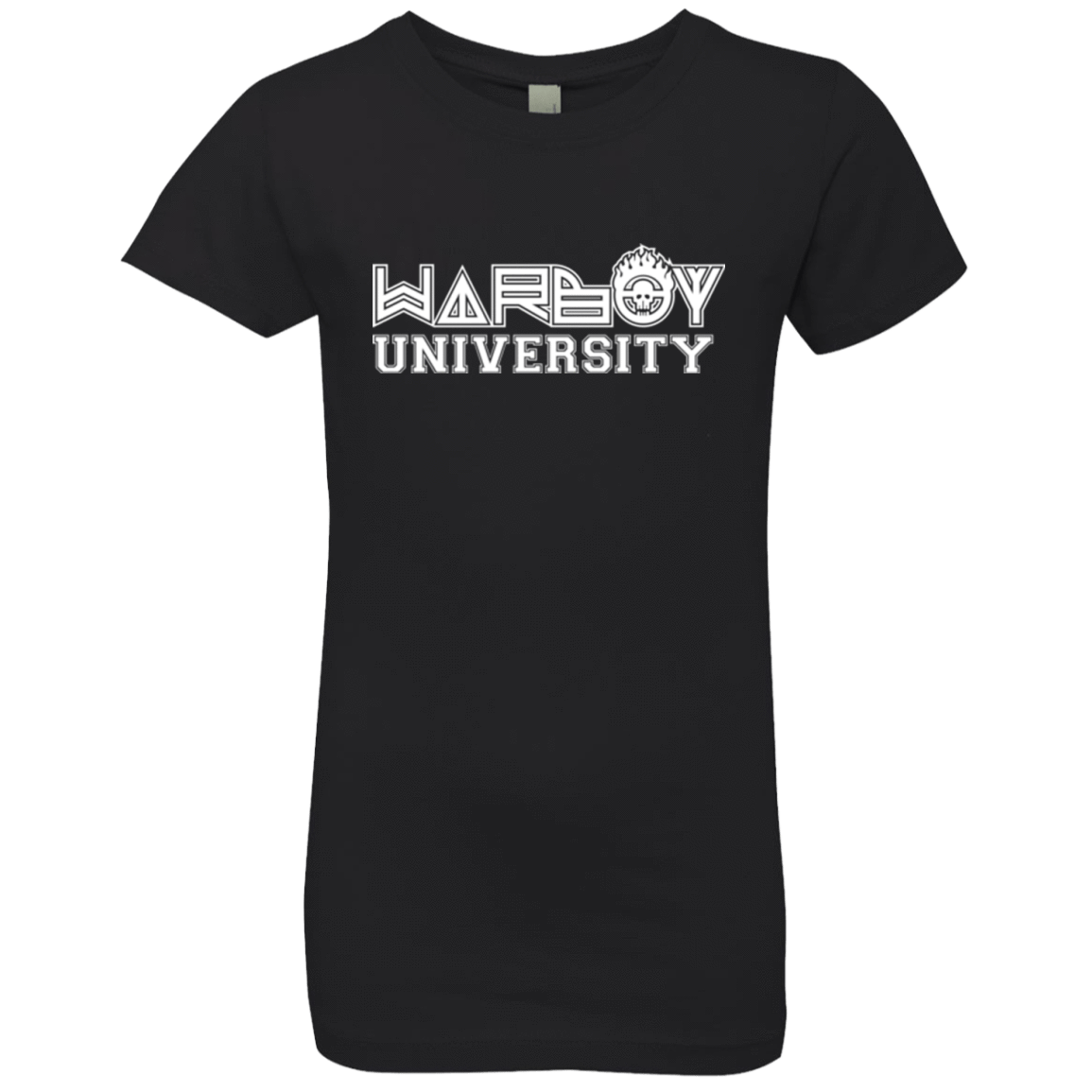 T-Shirts Black / YXS Warboy University Girls Premium T-Shirt