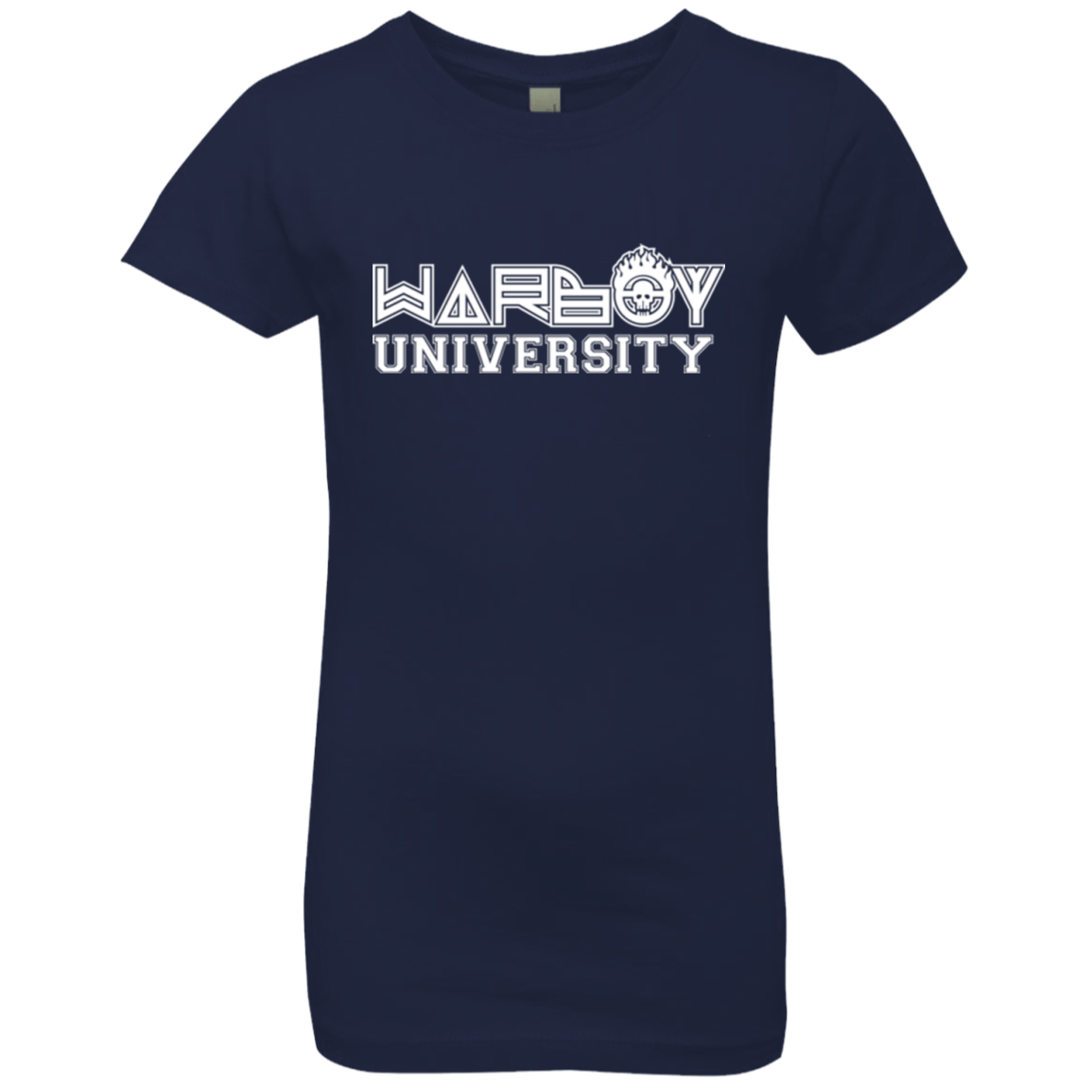T-Shirts Midnight Navy / YXS Warboy University Girls Premium T-Shirt