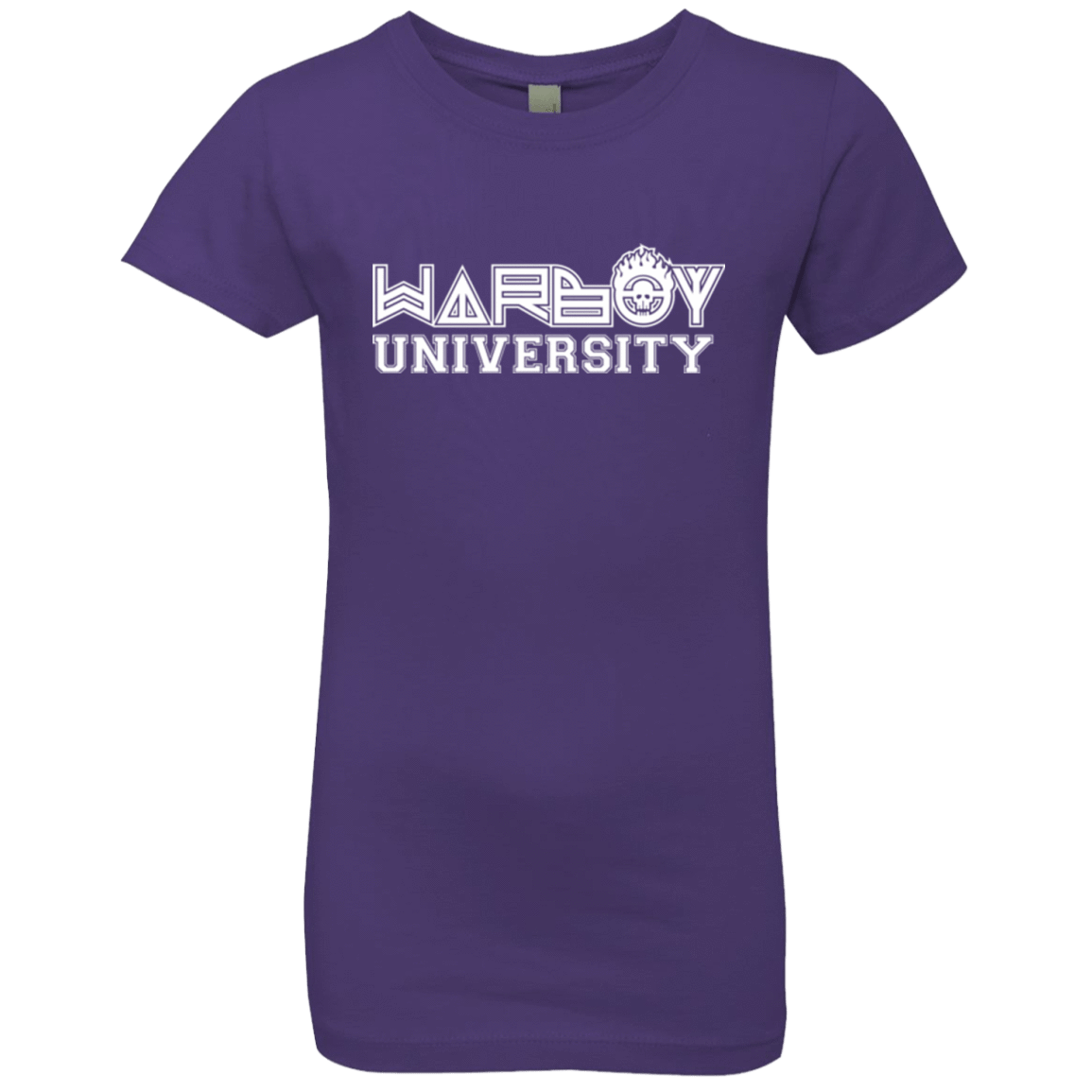 T-Shirts Purple Rush / YXS Warboy University Girls Premium T-Shirt